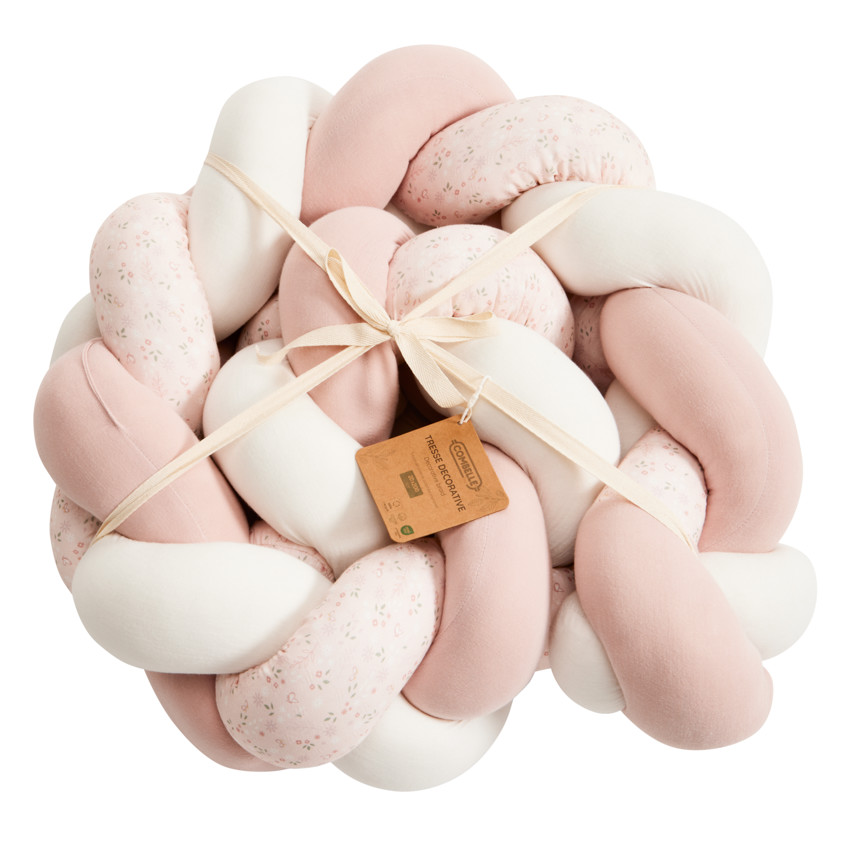 Vlecht decoratief Promenade Bucolique roos 