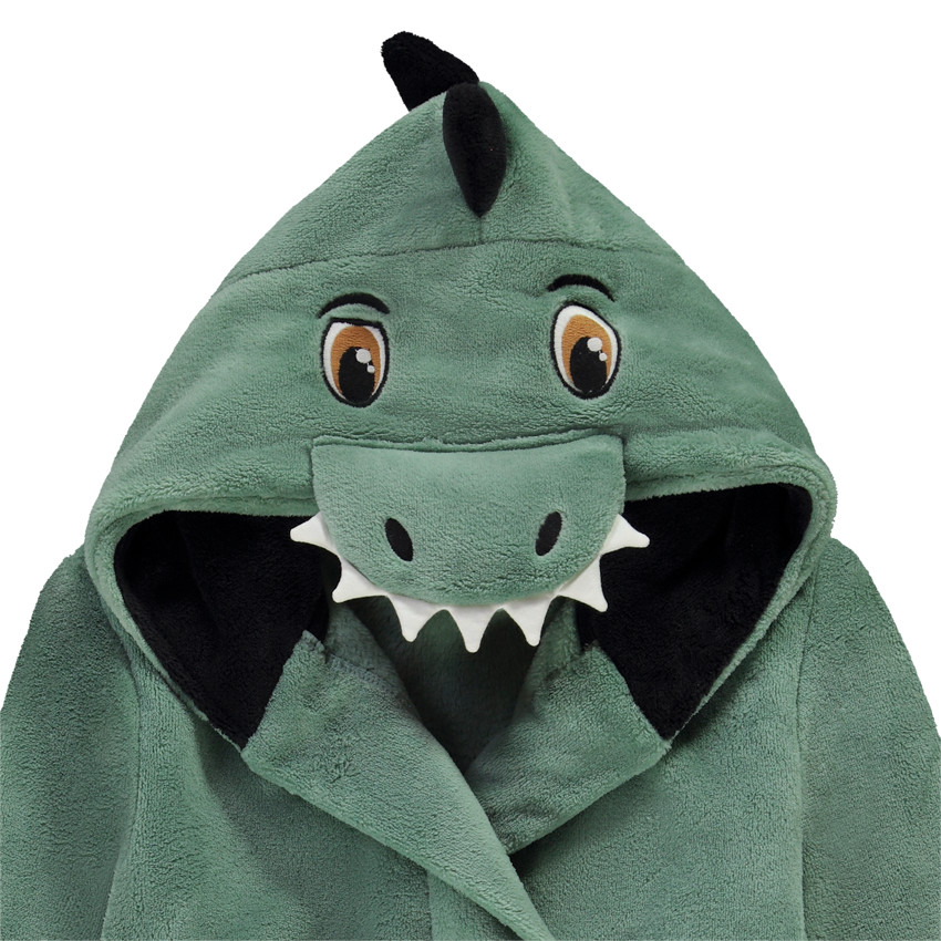 Robe de chambre ludique crocodile pour garçon 