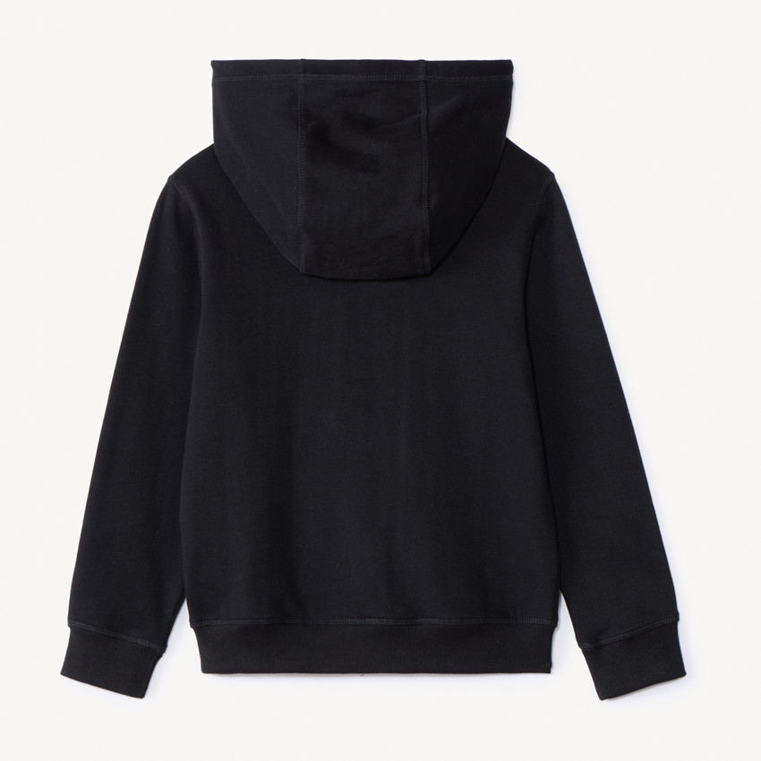 Sweatvest met kap in fleece voor jongens 