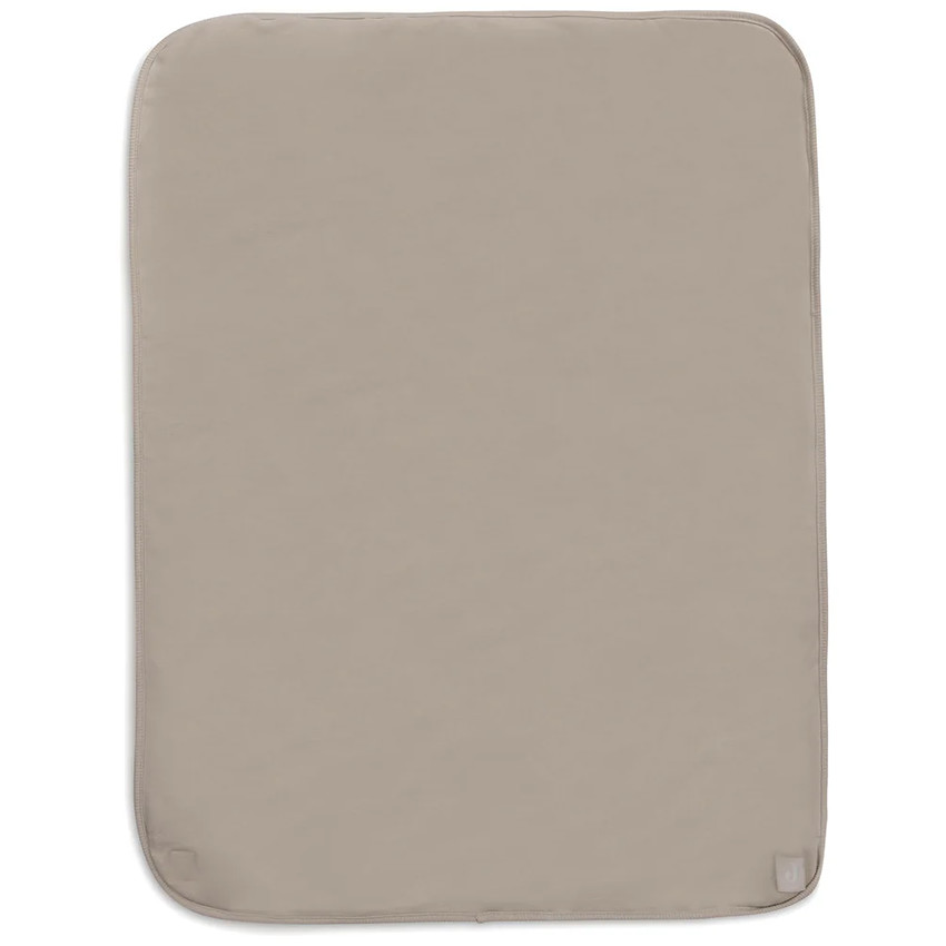 Deken wieg Basic Jersey/sherpa - Warm sand - 100x150 cm 