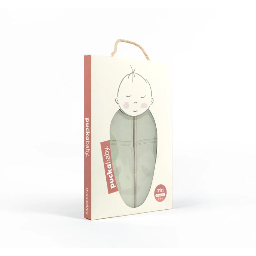 Inbaker slaapzak 3-6m The original Mini Teddy Olive 