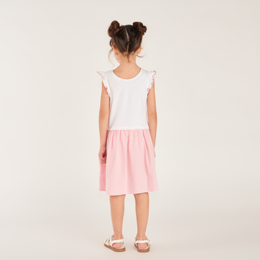 Robe 2-en-1 broderie Bilie Boo pour fille 