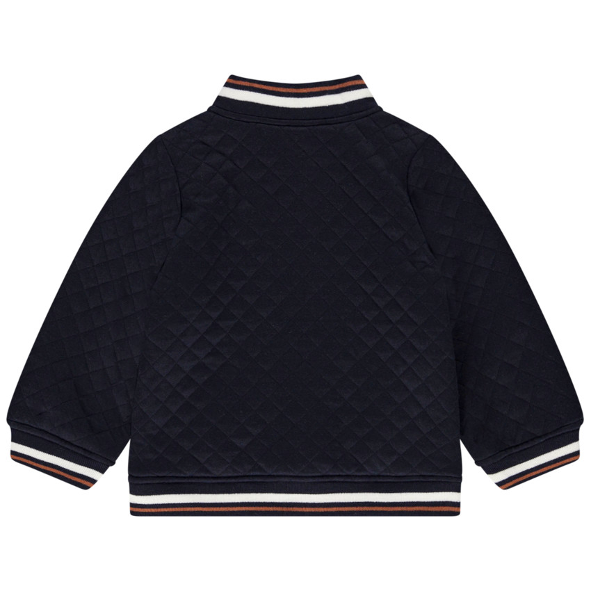 Gekleed teddy vest voor babyjongen 