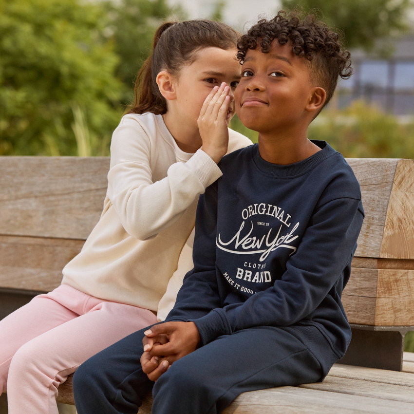 Sweat molleton printé pour garçon 