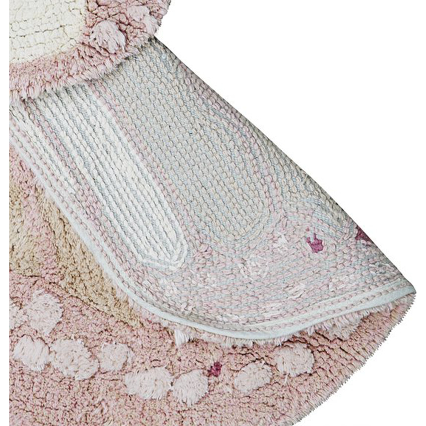 Tapis coton lavable 90x120cm Animal Baby Butterfly 