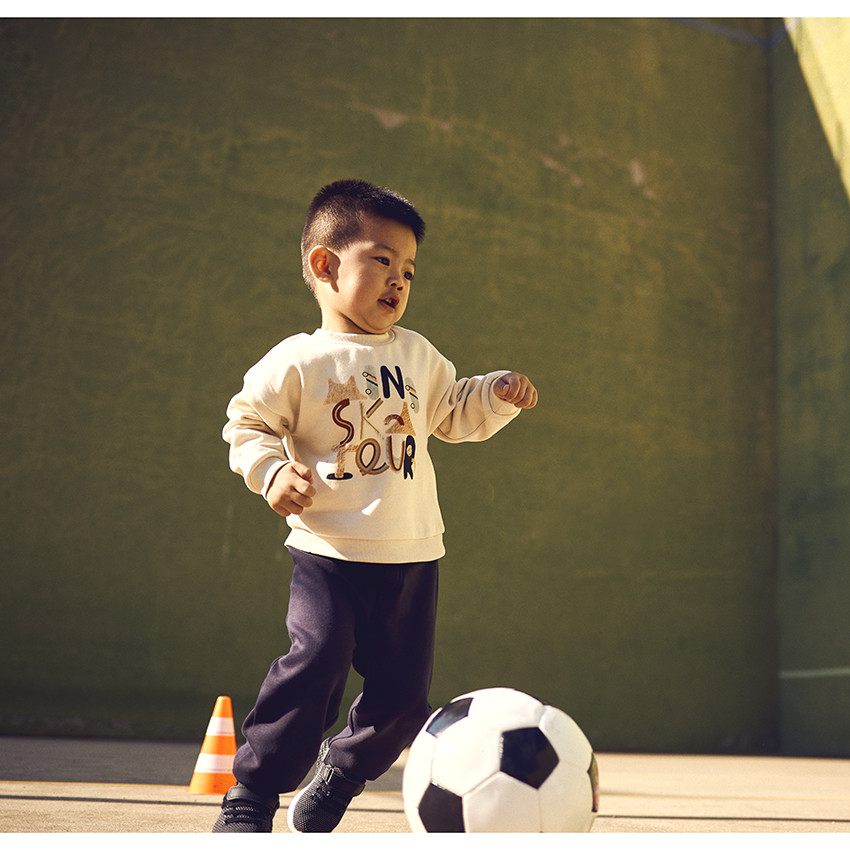 Ensemble jogging en molleton pour bébé garçon 