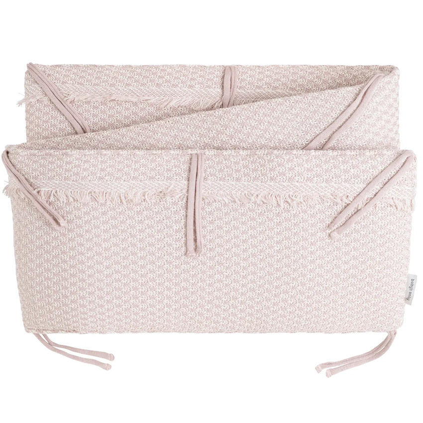 Bed/parkomtrek Happiness - Oud roze/ecru 