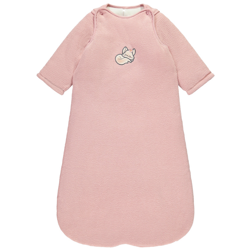 Gigoteuse TOG 4 manches amovibles en maille perlée pour bébé fille 