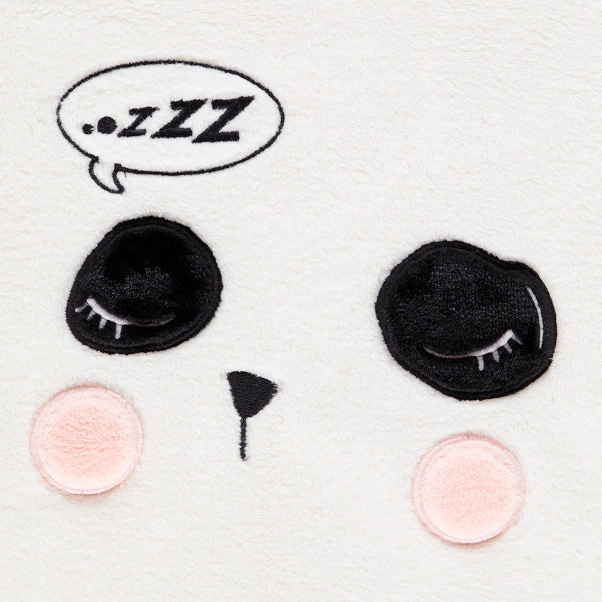 Pyjama en sherpa motif panda pour enfant fille 