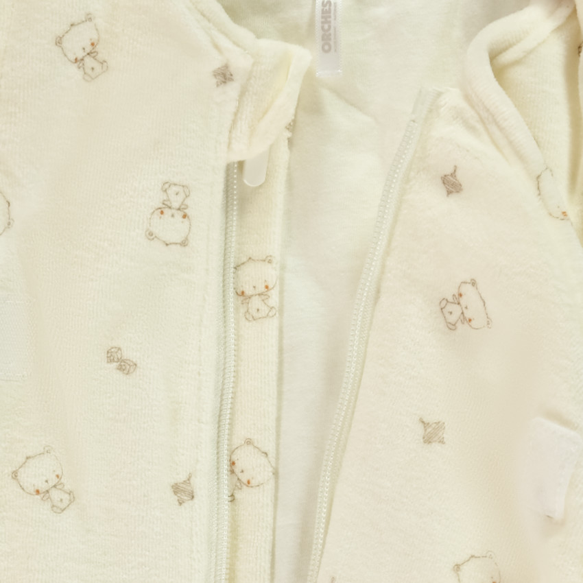 Gigoteuse TOG 3 à manches amovibles imprimé nounours pour bébé 