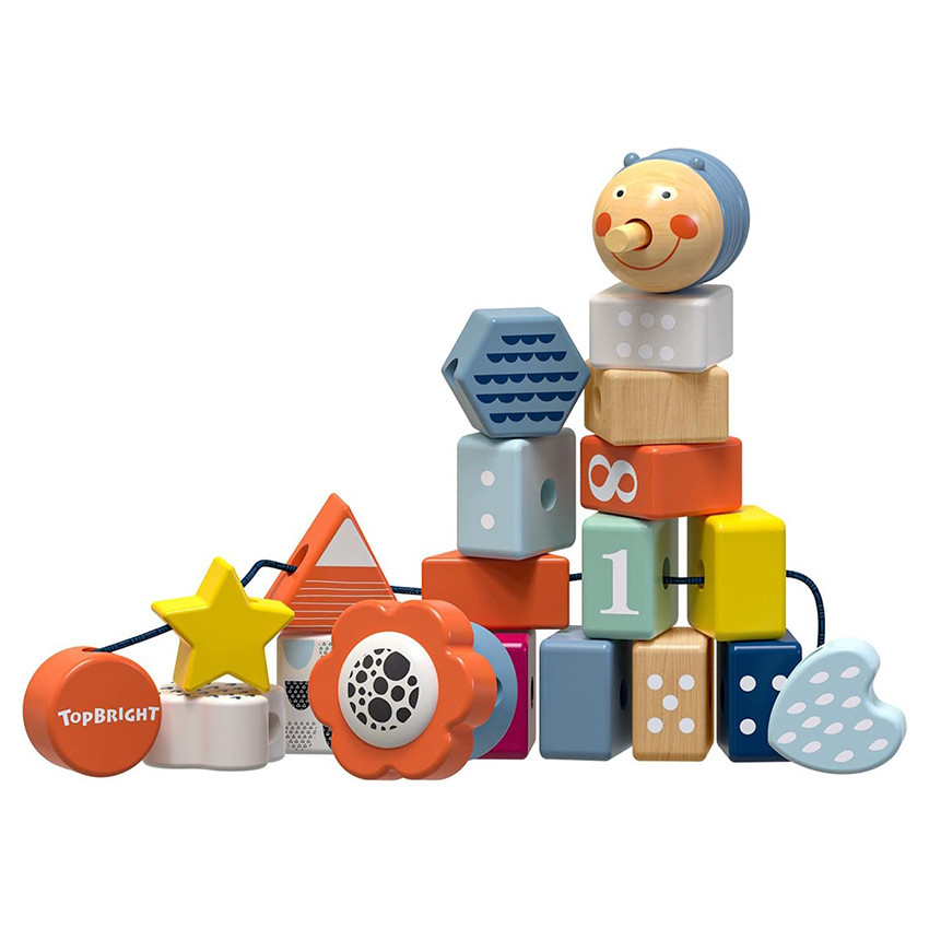 Educatief speelgoed Houten Multifunctionele Duizendpoot 18M+ 