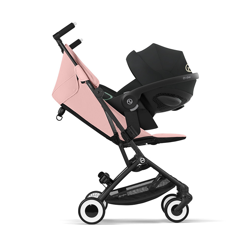 Poussette ultra-compacte Libelle 2024 black/candy pink 