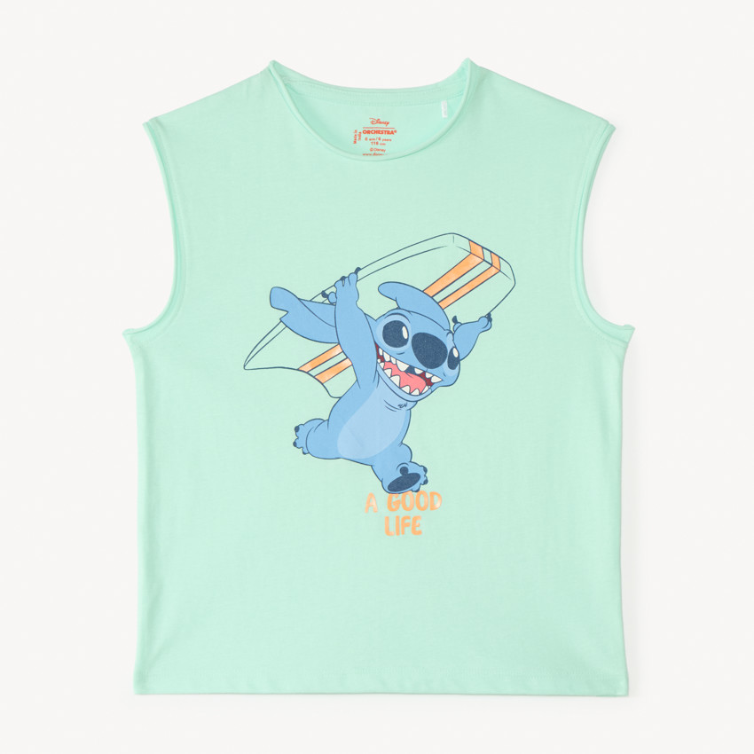 Débardeur print Stitch Disney garçon 