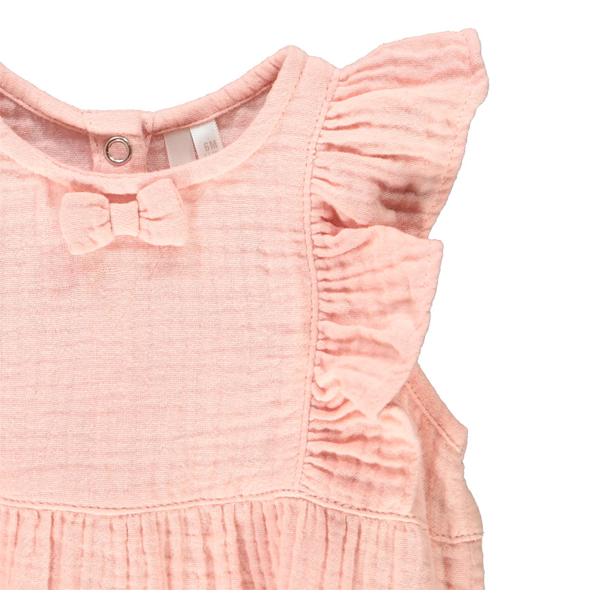 Body sans manches à volants pour bébé fille 