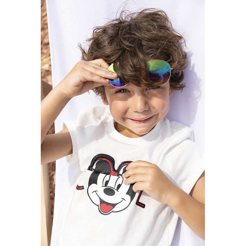 Set van speels T-shirt met Mickey Disney-print 