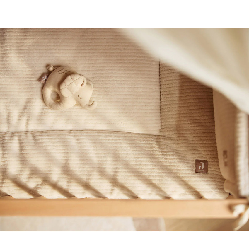 Tapis de parc - Oatmeal - Cloudy Rib - 100x100 cm 