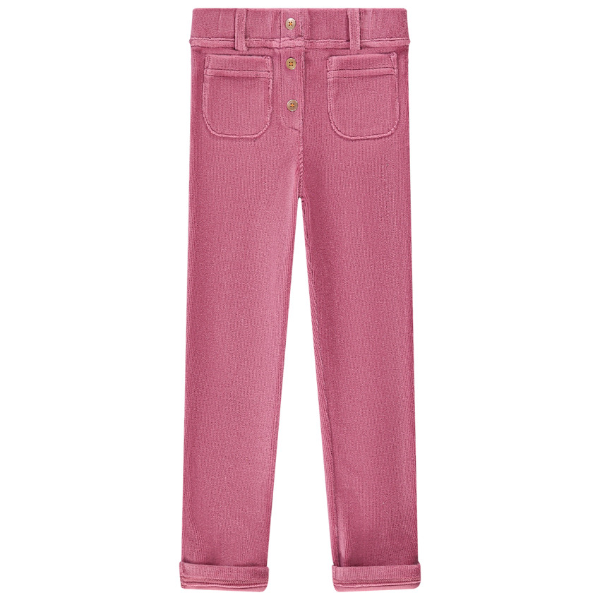Broek in velours voor meisjes 