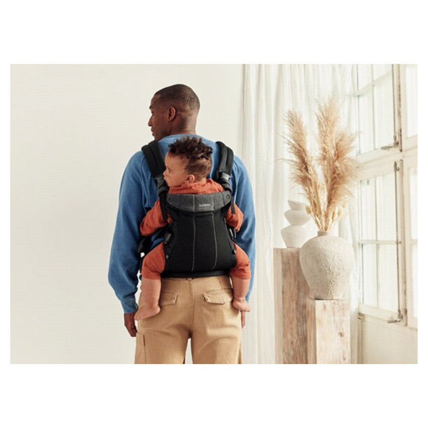 Buik-rugdrager Harmony 3D Mesh - Black 