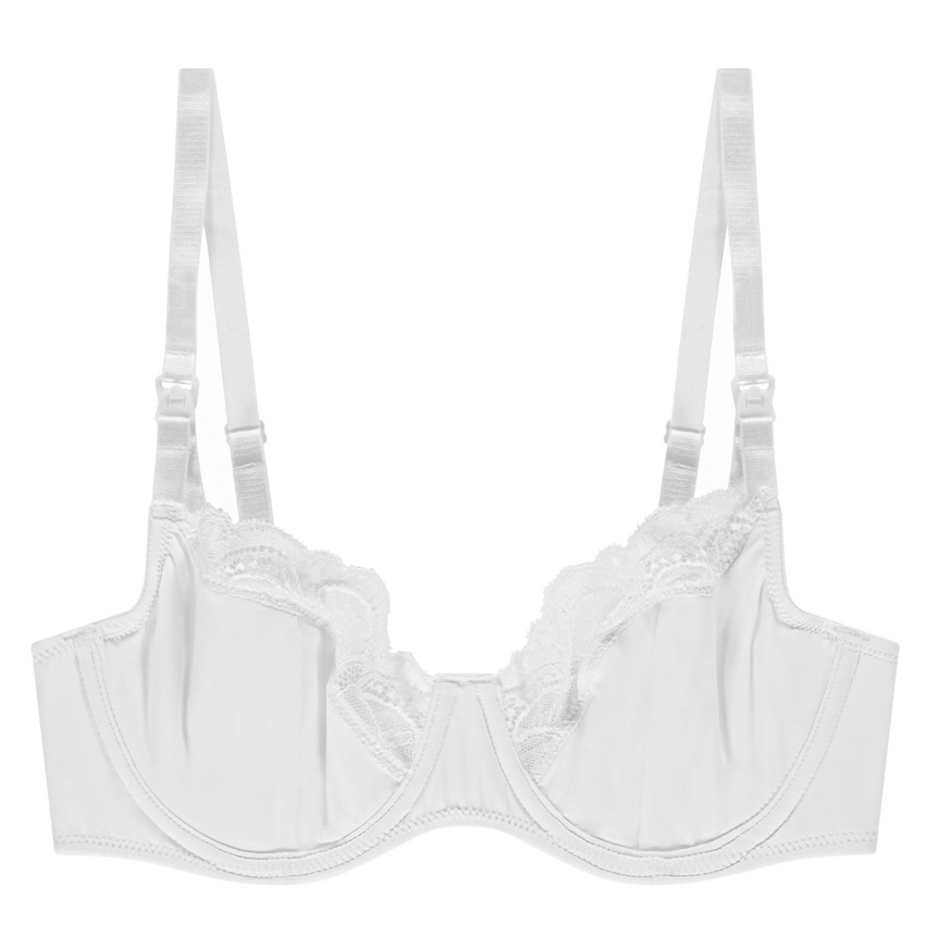 Soutien-gorge d'allaitement en dentelle avec armatures 