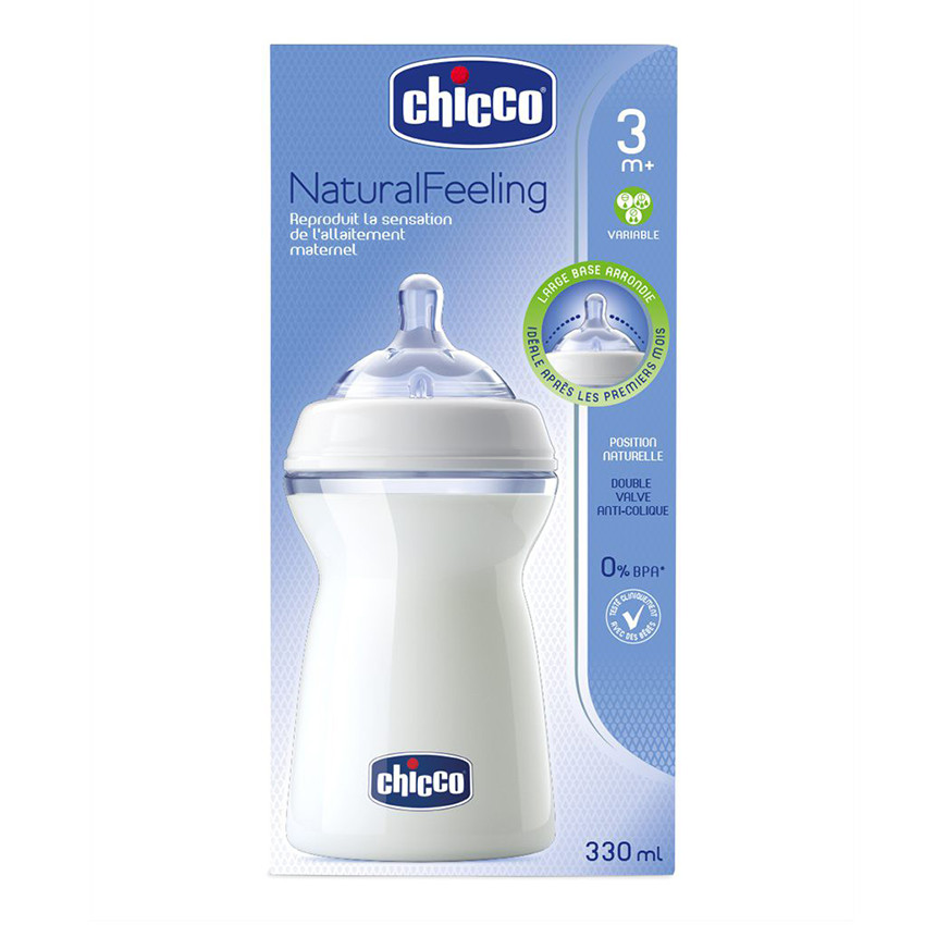 Biberon Natural Feeling 350 ml - 3m+ 