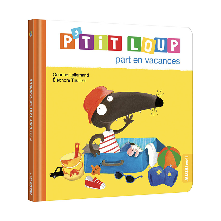 Boek FR P'tit Loup part en vacances 2jaar+ 