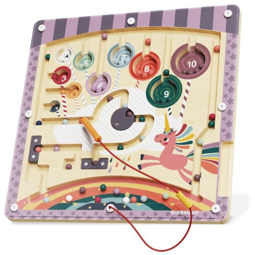 Doolhof Fantasie Eenhoorn Educatief spel 36m+ 