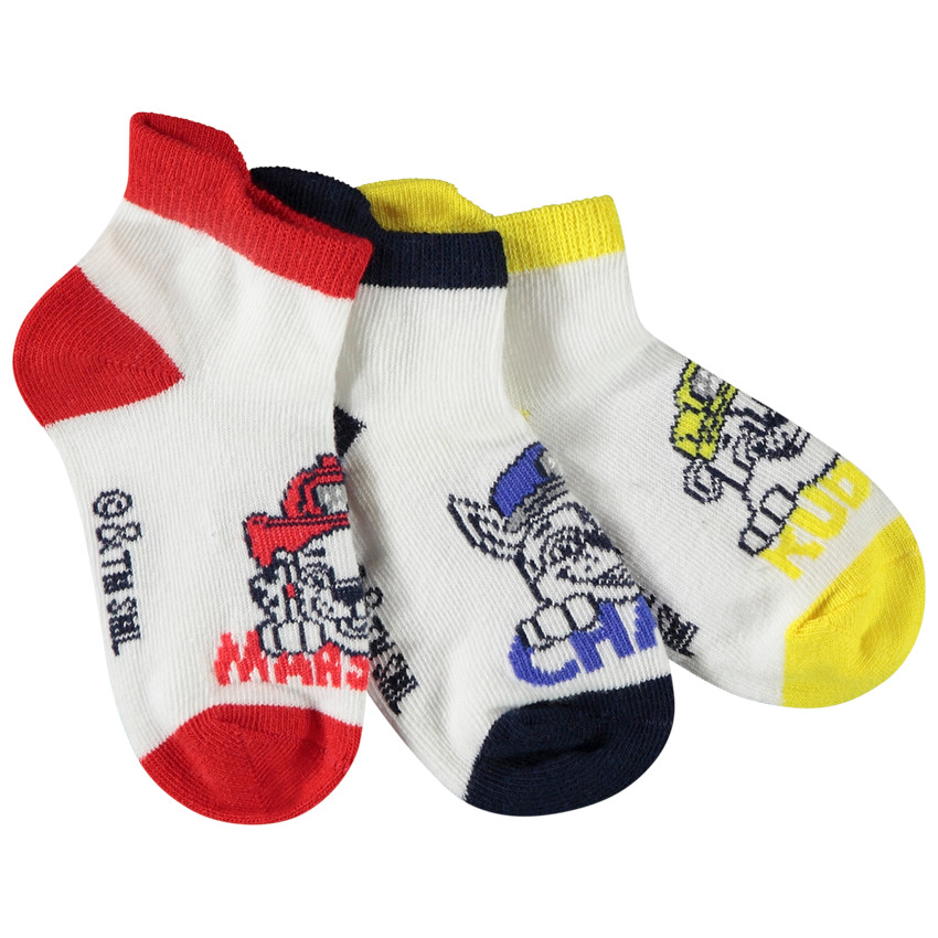 Set van 3 paren van sokken Paw Patrol voor baby jongen 