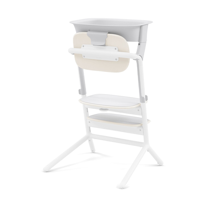 Set de tour d'apprentissage pour chaise haute Lemo all white 