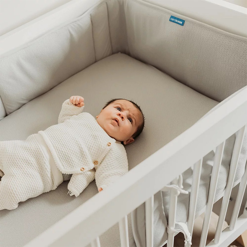 Drap housse Sleep Safe 70x140 Stone 