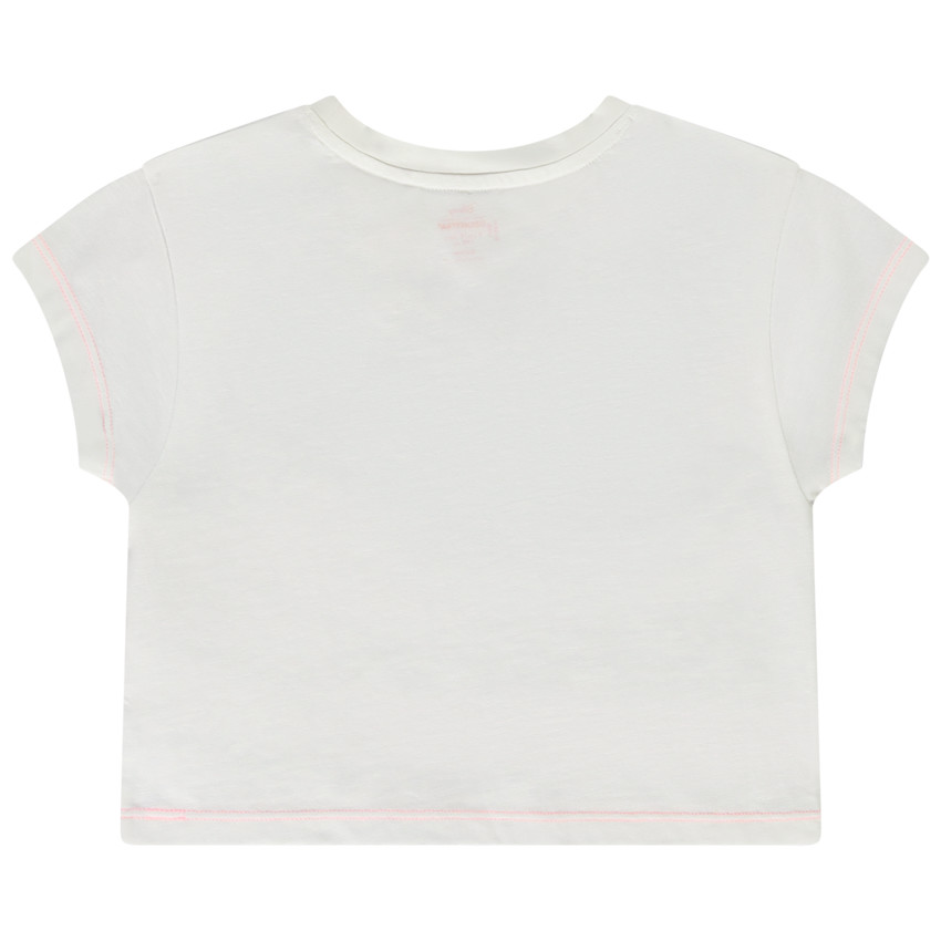 T-shirt met korte mouwen print Minnie Disney voor meisjes 