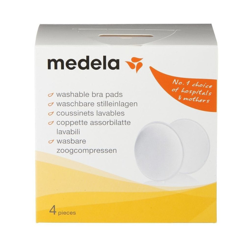 Borstkompressen wasbaar - 4 stuks 
