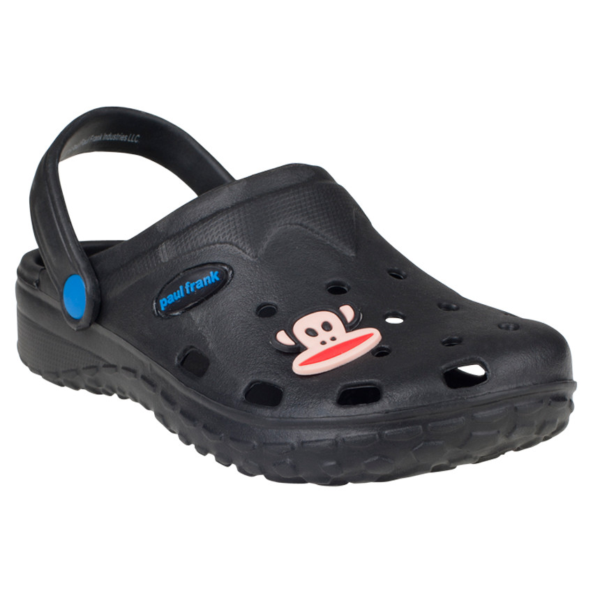 Clogs in effen plastic opgewerkte 