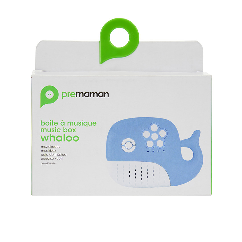 Boîte à musique avec bruits blancs Whaloo la baleine 