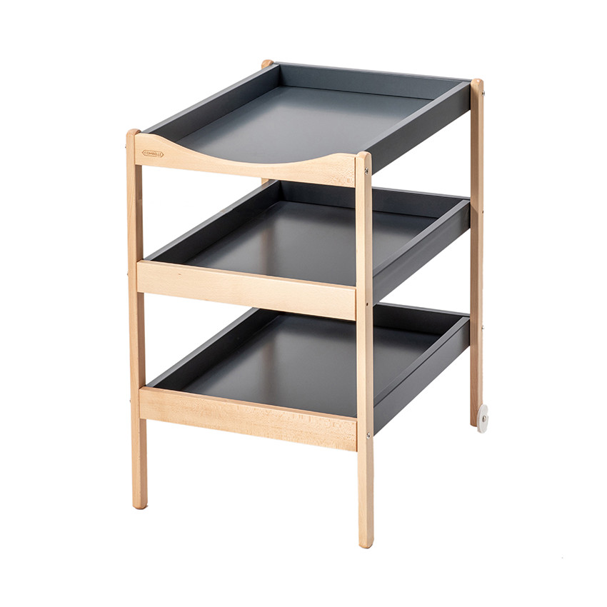 Table à langer Margot hybride anthracite 