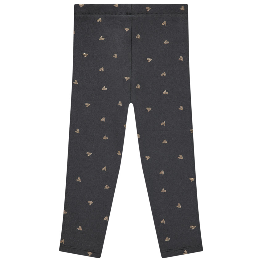 Caleçon doublé en sherpa avec imprimé cœurs pour bébé fille devient Sherpa broek met hartjesprint voor meisjes. 