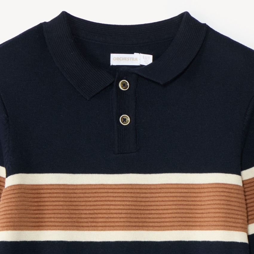 Poloshirt jongens met een fantasiedesign 