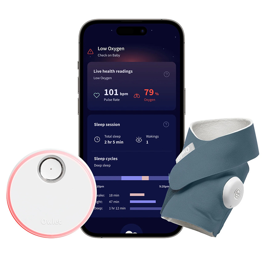 Dream Sock moniteur de sommeil Appli Gsm Wi-Fi Bleu 