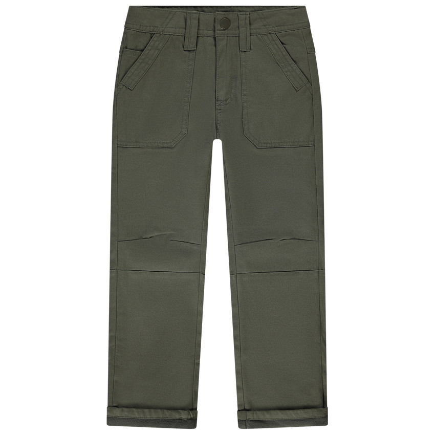 Pantalon droit doublé micropolaire pour garçon 