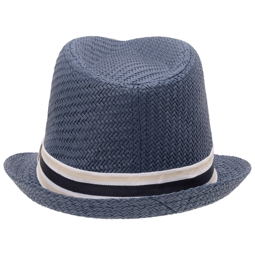 Borsalino tressé avec galon tissé pour garçon 