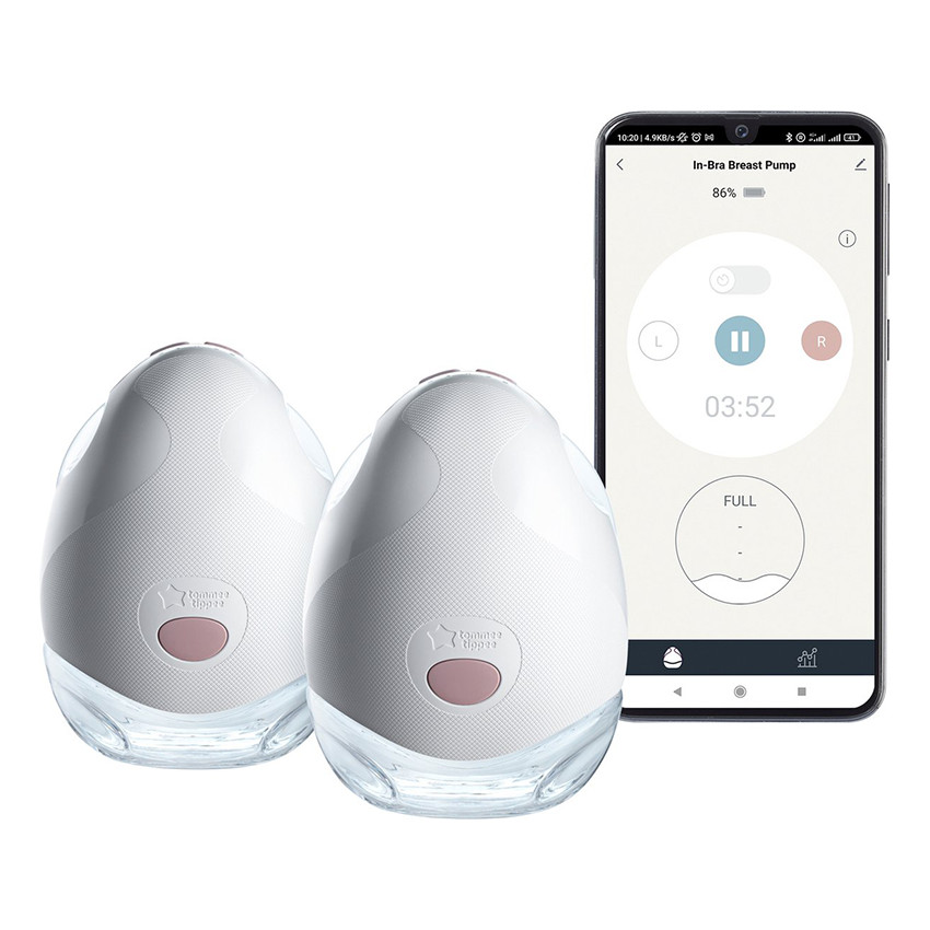 Borstkolf electrisch Handsfree Dubbel 