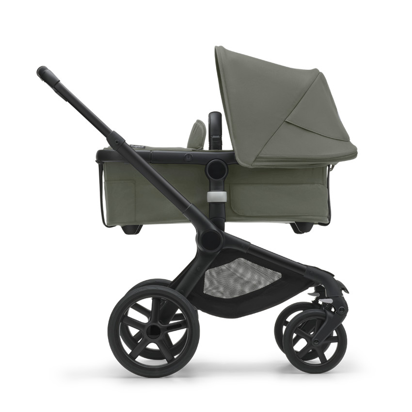 Poussette duo Fox 5 Noir/Vert forêt 