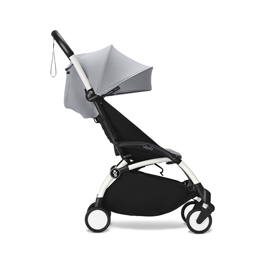 Kinderwagen Stokke® YOYO³ vanaf 6 maanden - Frame wit/Stone 