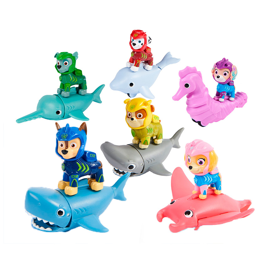 Pack de 2 figurines Aqua Pups Pat'Patrouille (modèle aléatoire) 