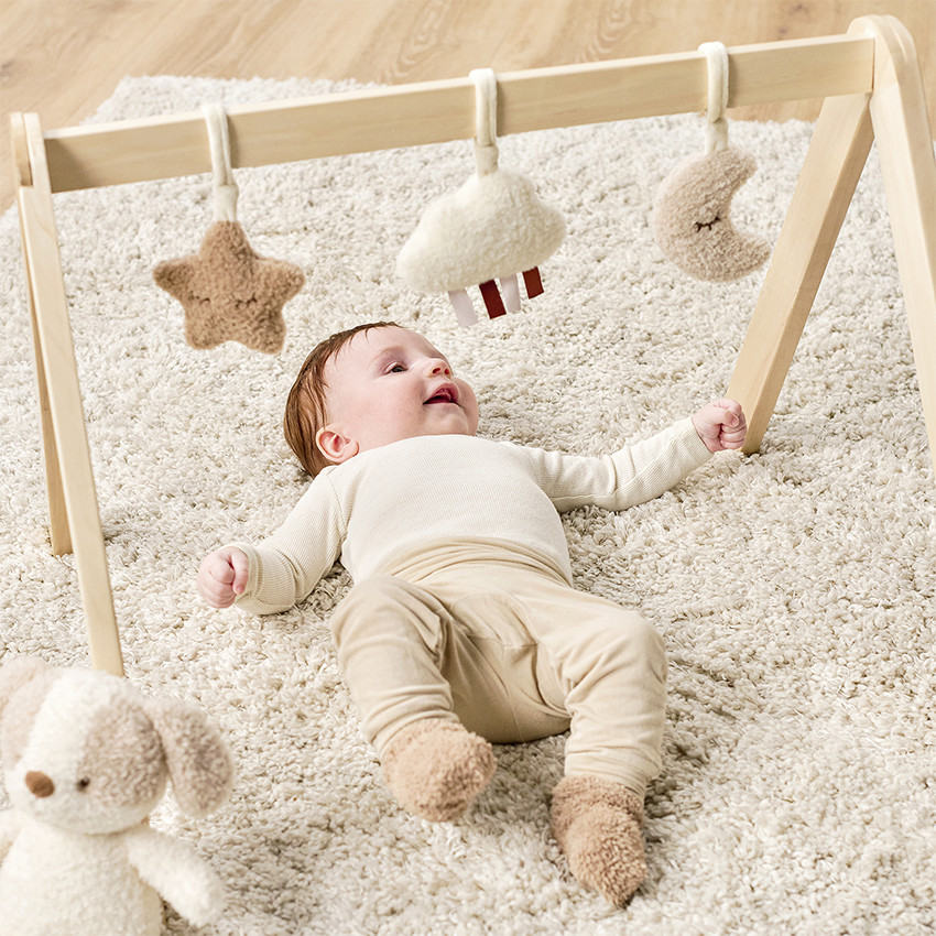 Houten speelboog met speeltjes - Teddy  