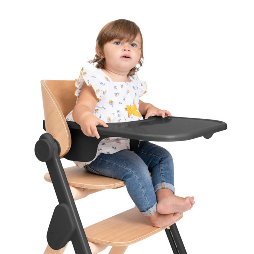 Hoge stoel Meraviglia meegroeiend & verstelbaar Ebony 