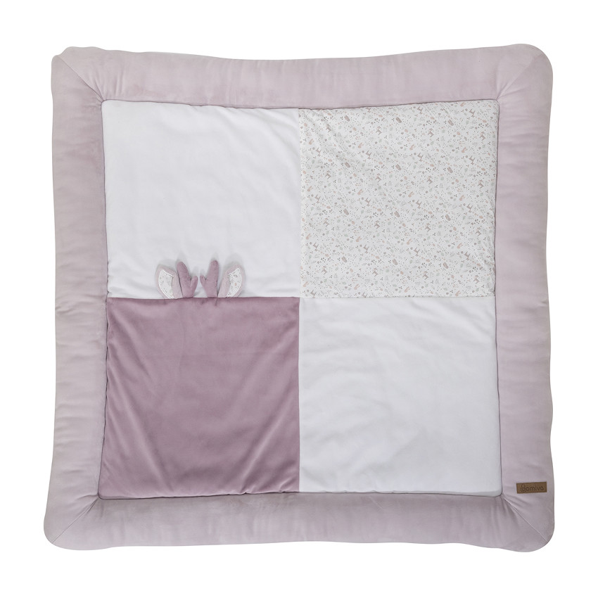 Tapis de parc antidérapant 100 x 100 cm - Lilas 