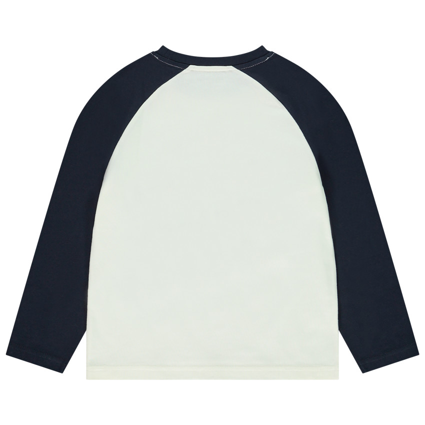 Langarm T-shirt met basketprint voor jongens 