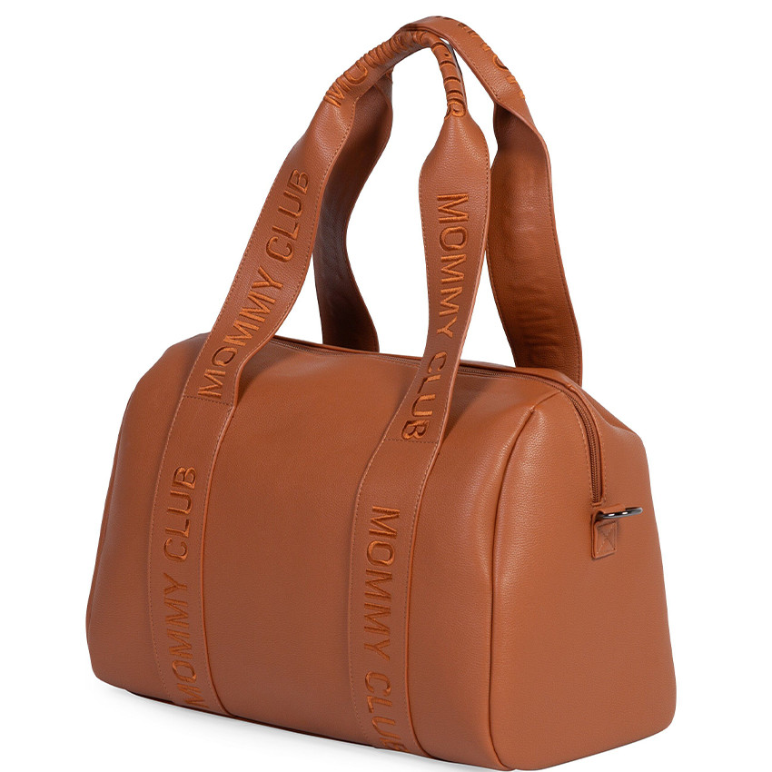 Luiertas Mommy Club Signature Vegan Leder Bruin  