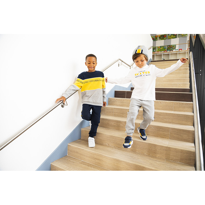 Muts van tricot met street rider-print voor jongens 