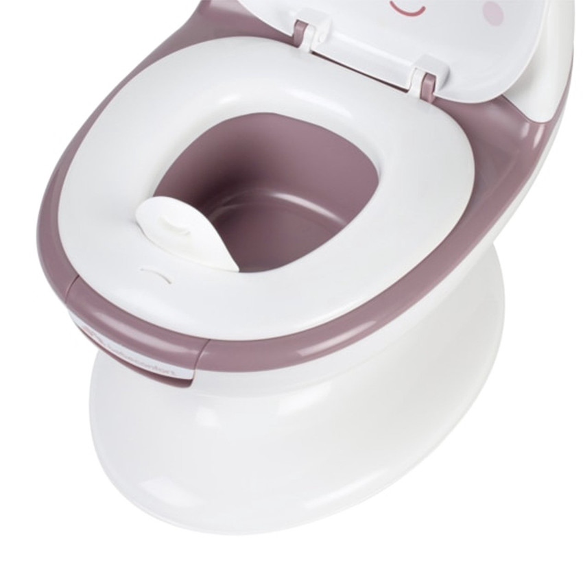 Mini toilette bébé Oursonne Blanc/Rose 